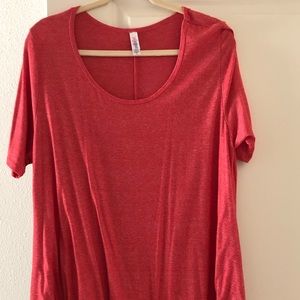 Heather Ed Red Perfect Tee
